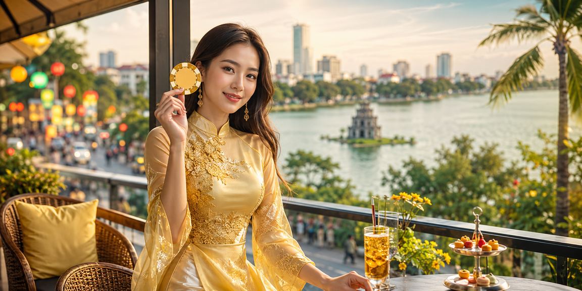 Người chơi thực hiện giao dịch tài chính trên điện thoại tại Hà Nội
