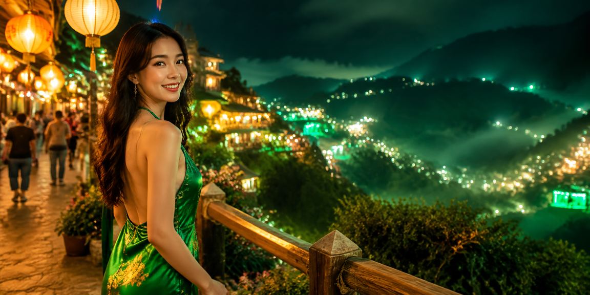 Chợ đêm Sapa lung linh ánh đèn gợi lên không khí giải trí sôi động của người chơi VIP vùng cao